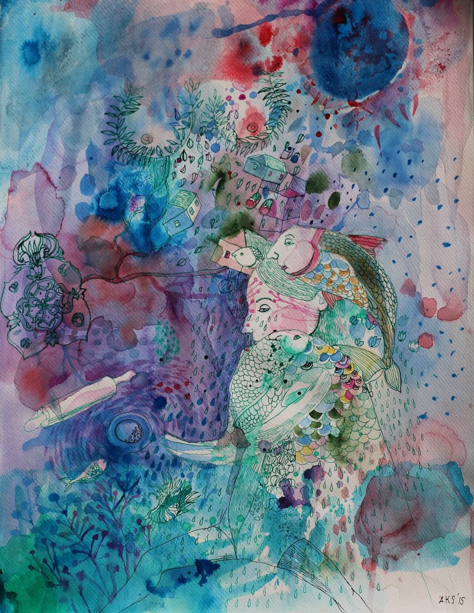 Pisces by Aurelija Kairyte-Smolianskiene