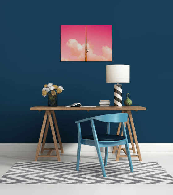 The Pink Half | Limited Edition Fine Art Print 1 of 10 | 60 x 40 cm