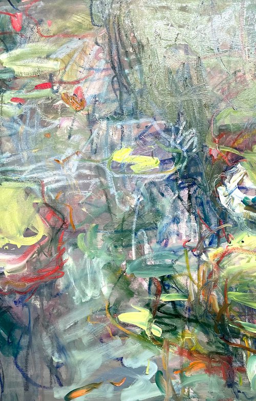 The old pond. by Lilia Orlova-Holmes