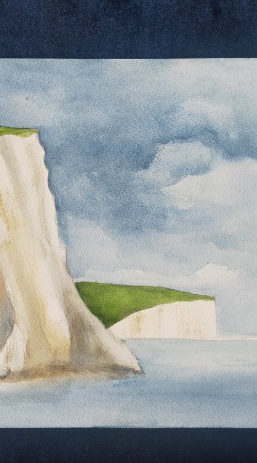 White Cliffs at Seven Sisters by Nella Alao