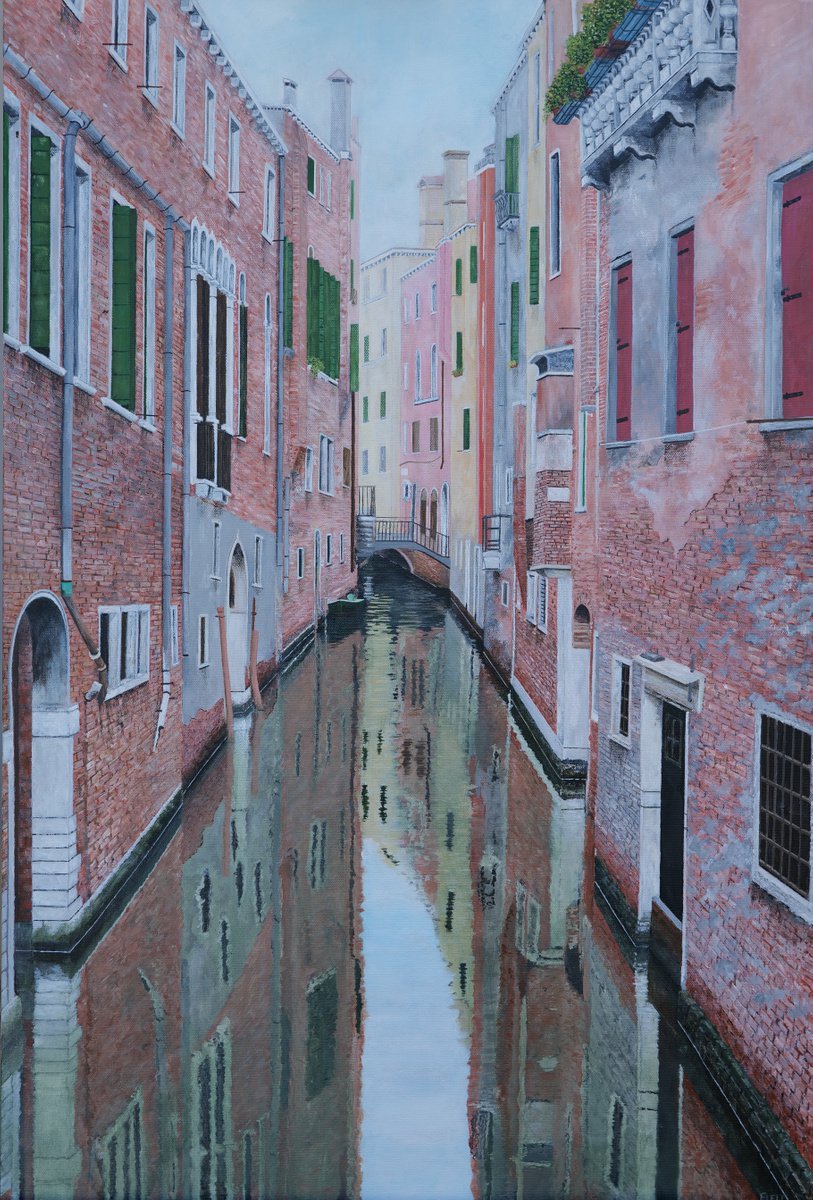 Morning In Venice 13 By Steven Fleit, 24 X 36, Artwork For Sale On Artfinder