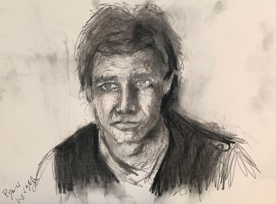 Star Wars - Hans Solo - Harrison Ford - Study 1