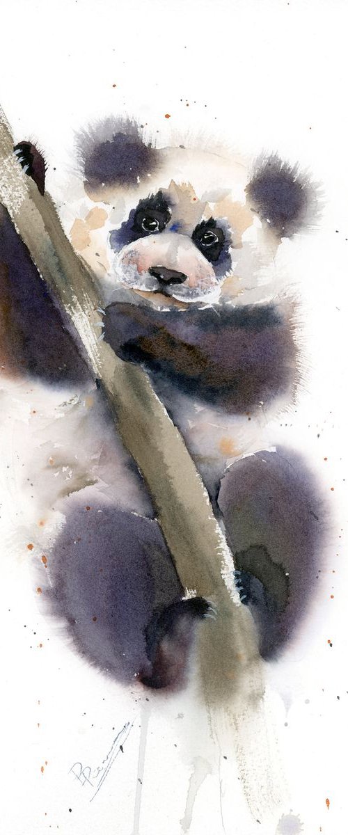 Panda on the tree by Olga Tchefranov (Shefranov)