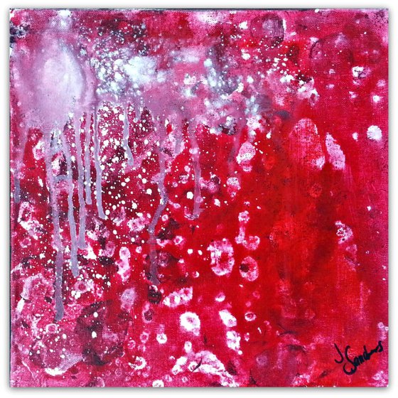 Red #4, Painting the Rainbow Series
