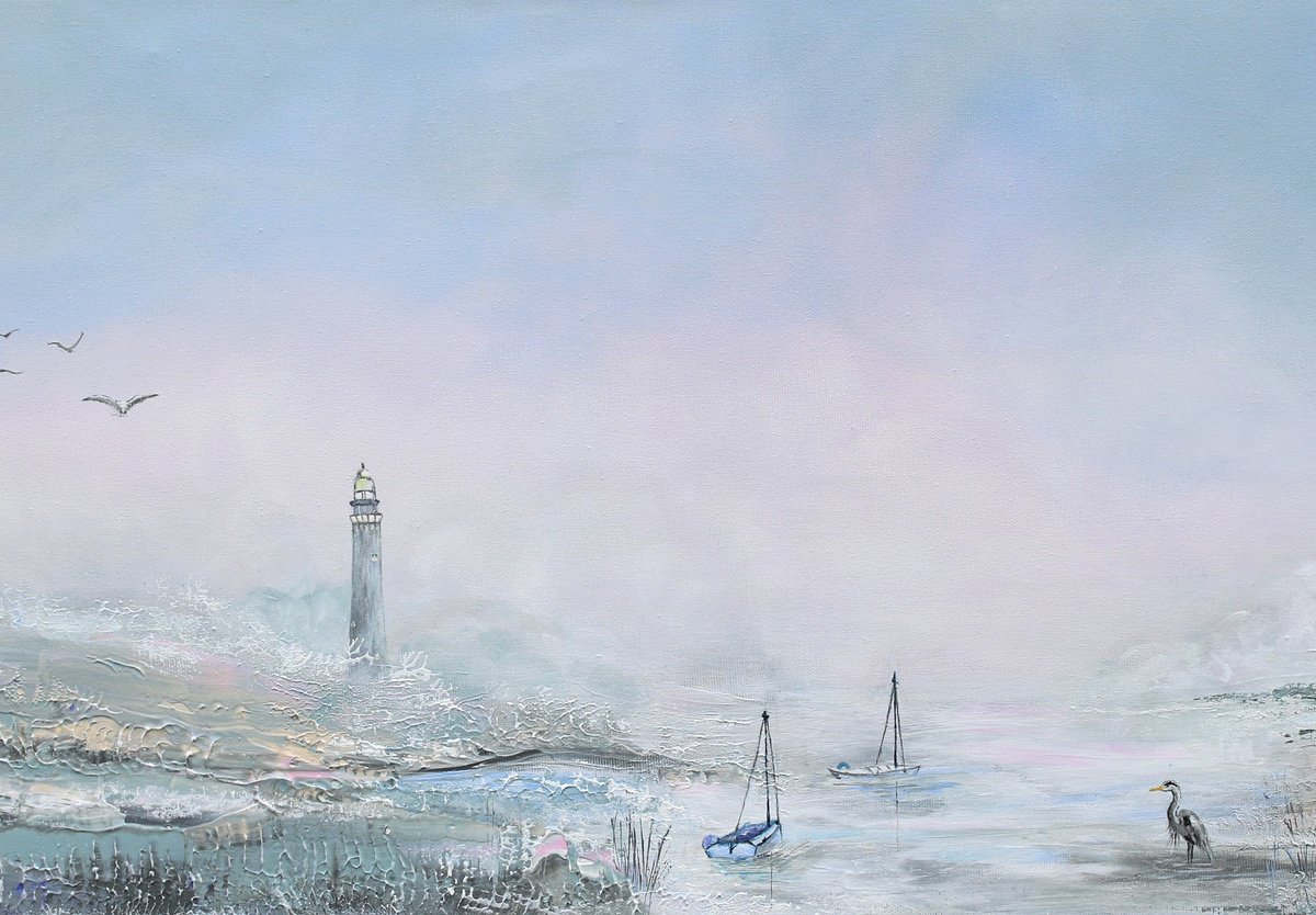 Serenity By Katerina Koroleva, 39 X 16, Artwork For Sale On Artfinder