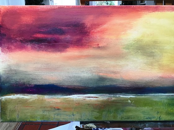 Sunrise Over Dartmoor