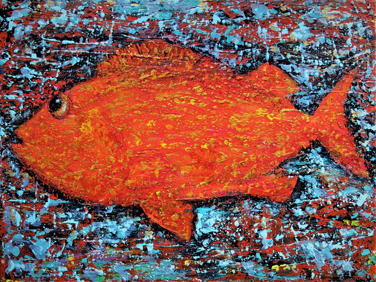 Red Fish by Denis Kuvayev