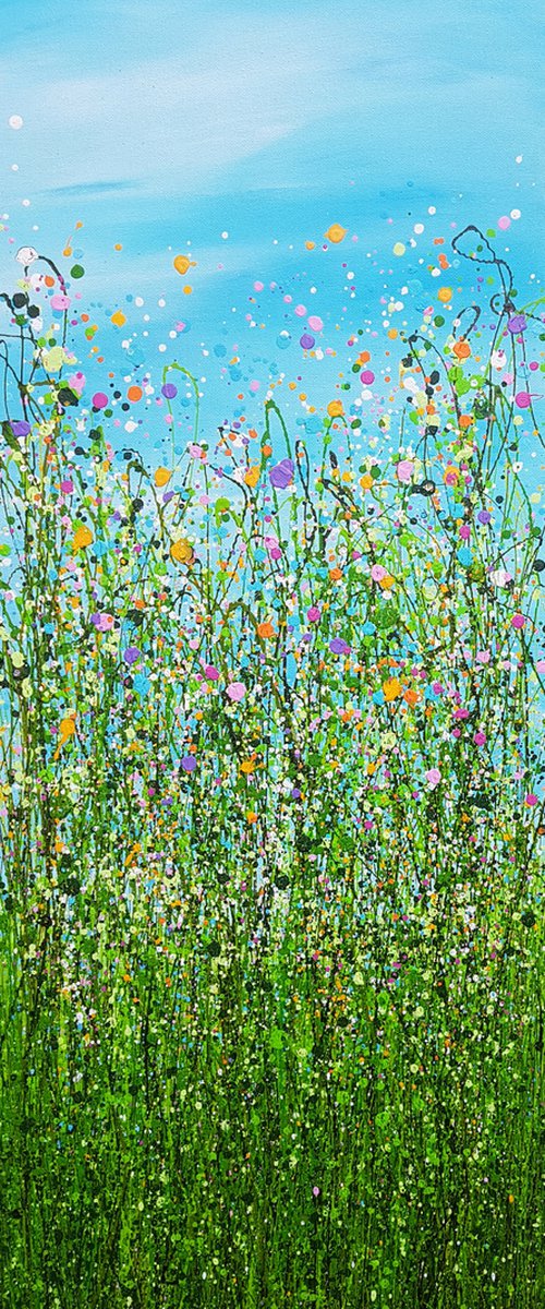 Spring Cascade by Lucy Moore