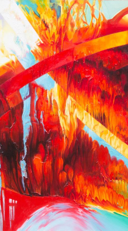 BATHING OF THE RED HORSE by Oleksii Vylusk