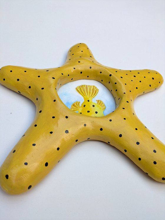 Yellow Ocean Star - Kusama