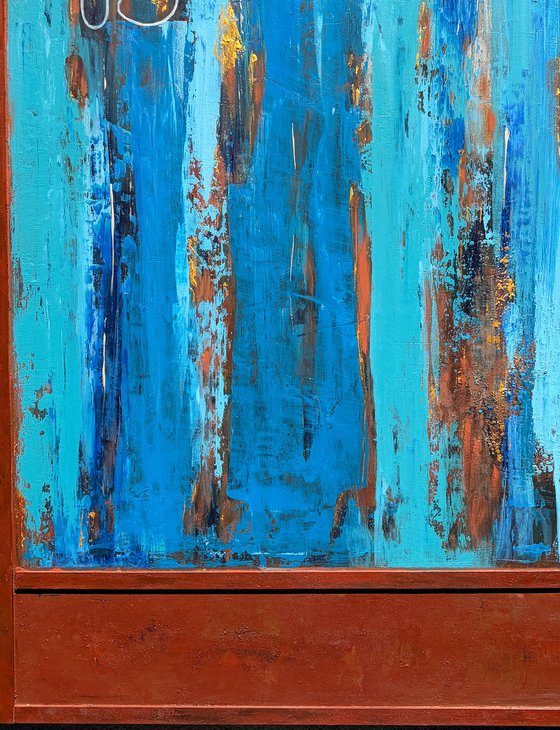 Rusty 13th door