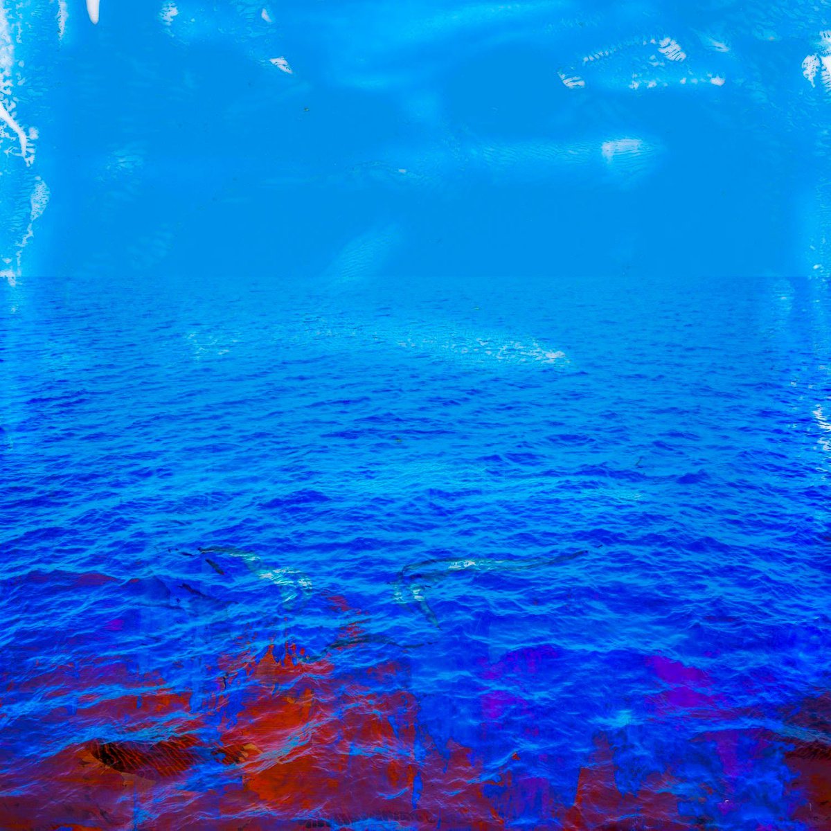 Abstract Landscape Photograph By Sven Pfrommer, 39 X 39", La Mer Xv, Original Artwork