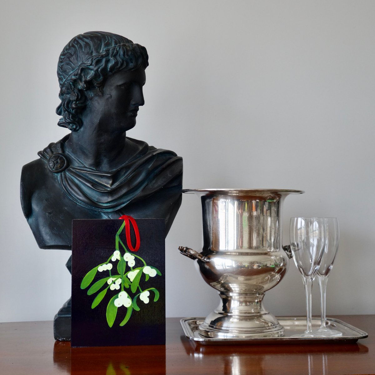 I'll meet you under the mistletoe | Artfinder