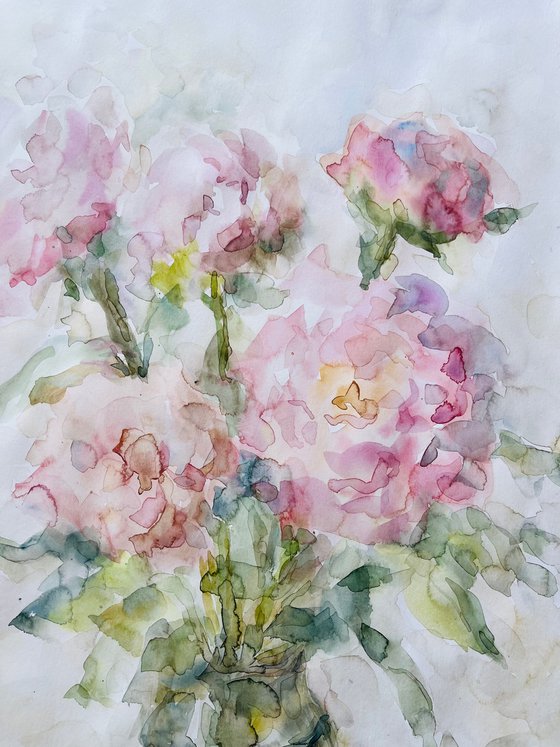 Peonies 50x65 cm 2025