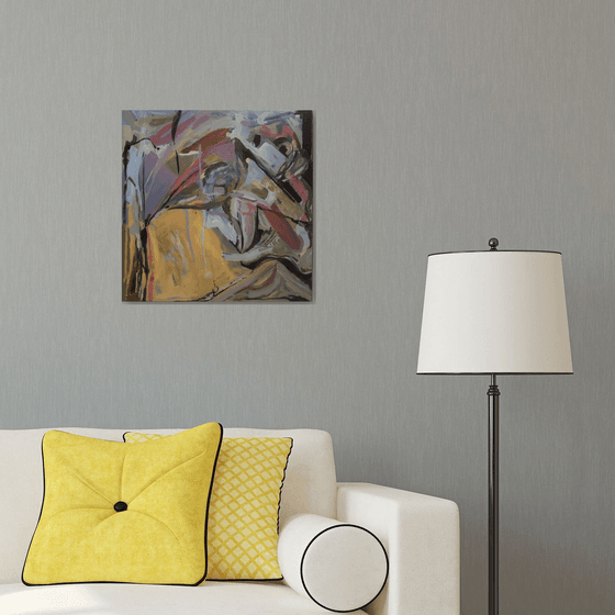 “Intrigue” (framed)