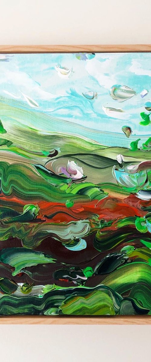 'Country no.32' - FRAMED by Tatiana Georgieva