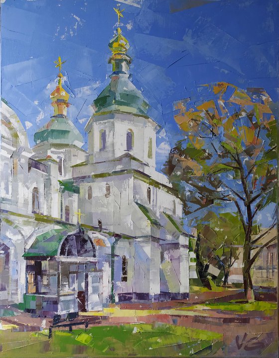 Triptych KYIV part #1/3 «Sunny. Sophia Cathedral»