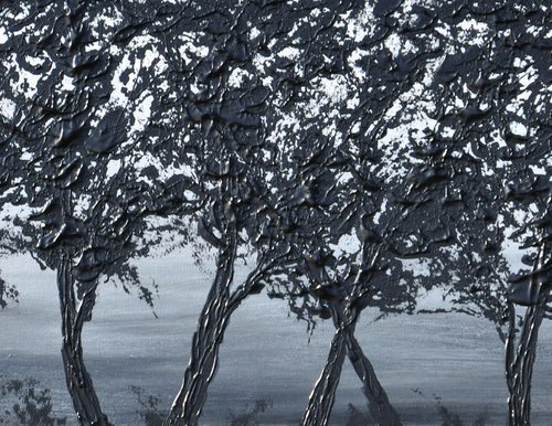 Black Trees by Daniel Urbaník
