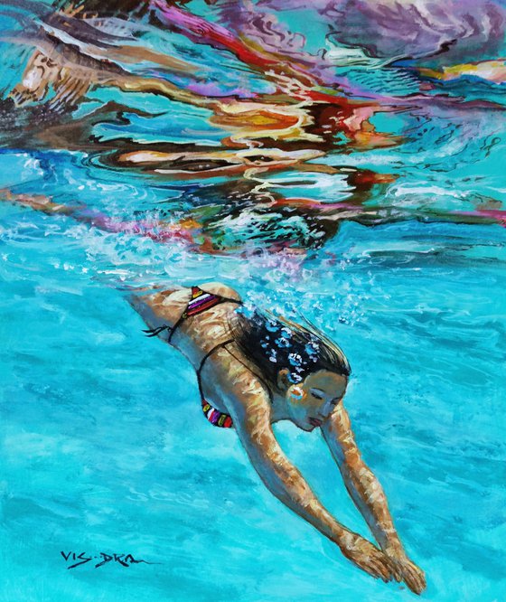 Girl swimming20