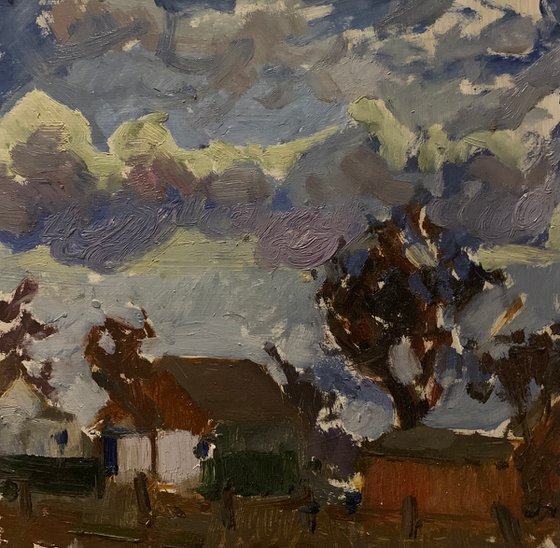 Storm Over the Village