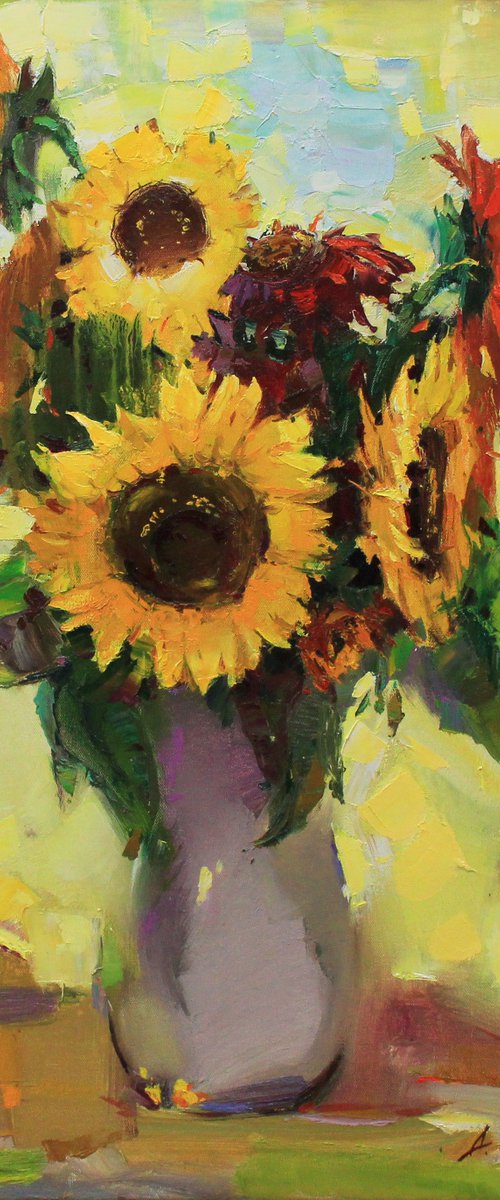 "Sunflowers" by Alisa Onipchenko-Cherniakovska