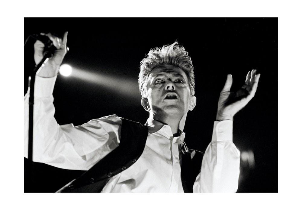 Portrait Photograph By John Angerson Studio, 16 X 12, David Bowie, 1990., Original Artwork
