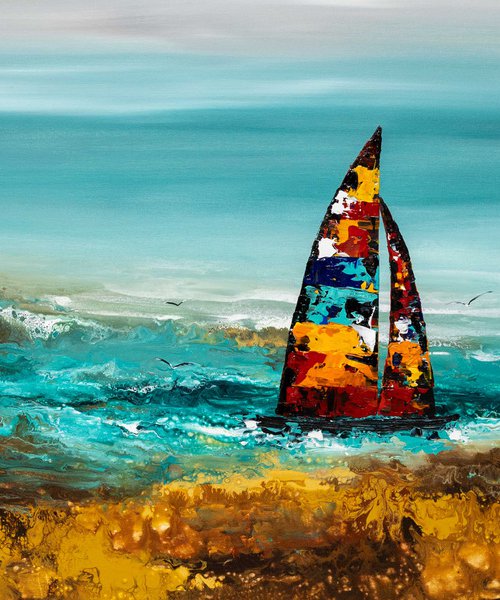SAIL WITH ME 38 by Art By Catalin