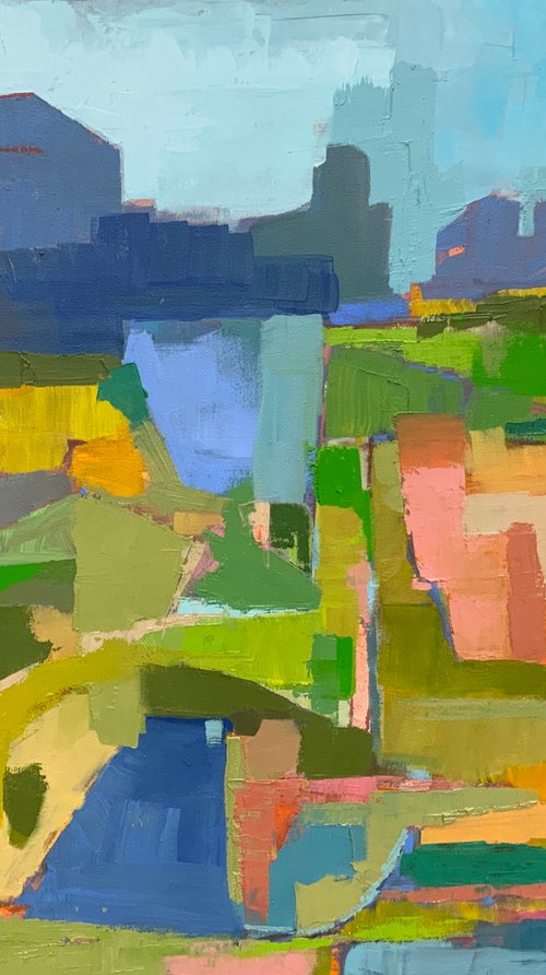 Abstract Landscape 11 V2 by Steven Page Prewitt