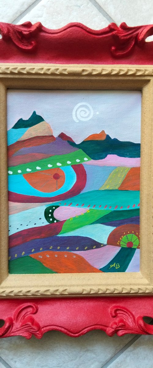 Paesaggio montano by Milena Bernardini