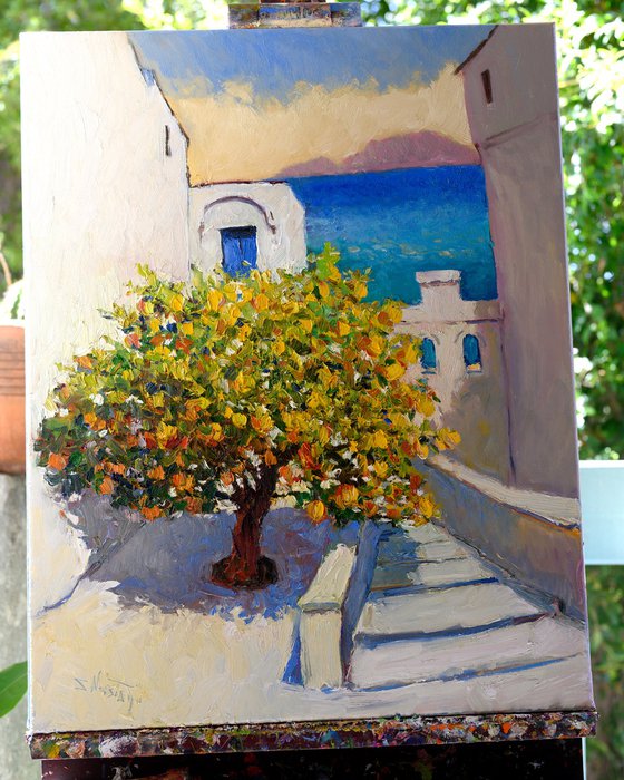 Greek Island, Lemon Tree