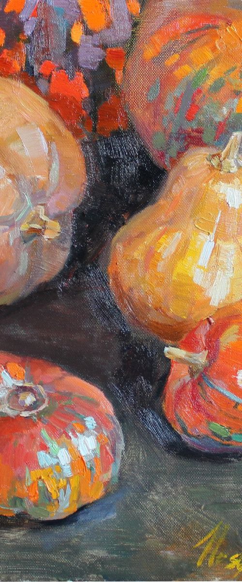 Pumpkins. fall by Nataliia Nosyk