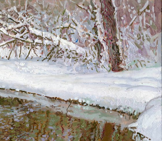 The Churilikha River flows