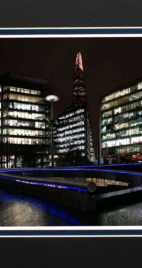 The Scoop Queens Walk River Thames London by Robin Clarke