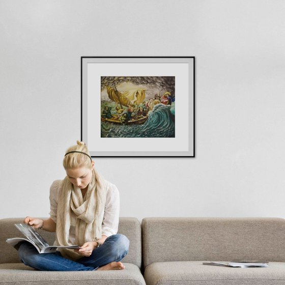 Reproduction of a BIBLICAL SCENE (Commissioned Artwork)