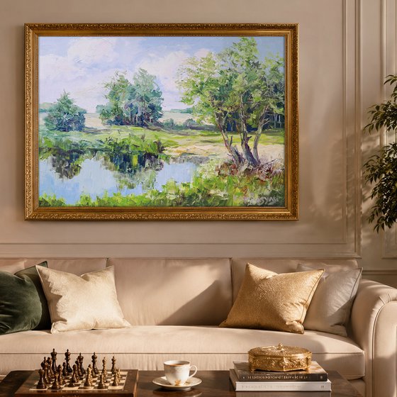 The Quiet Forest Mere