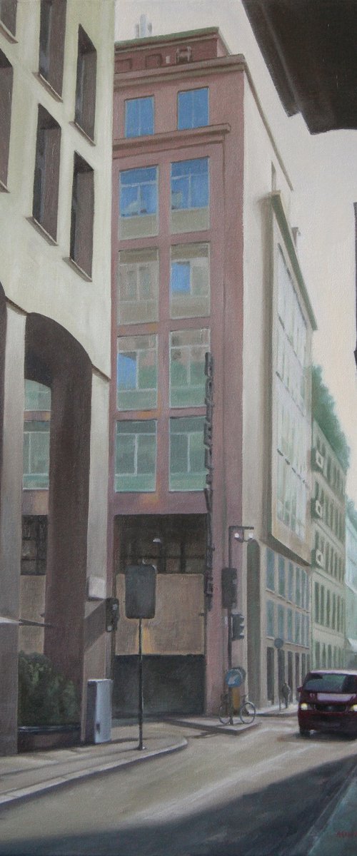 Milanese Morning by Ciprian Mihailescu
