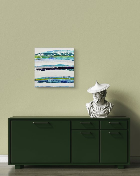 Aqua 13 - Featured Painting