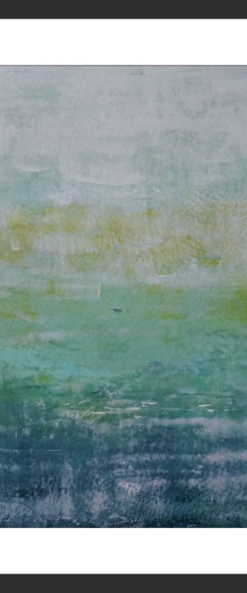 Landscape Horizon Small (Seascape Series) by Jane Efroni by Jane Efroni