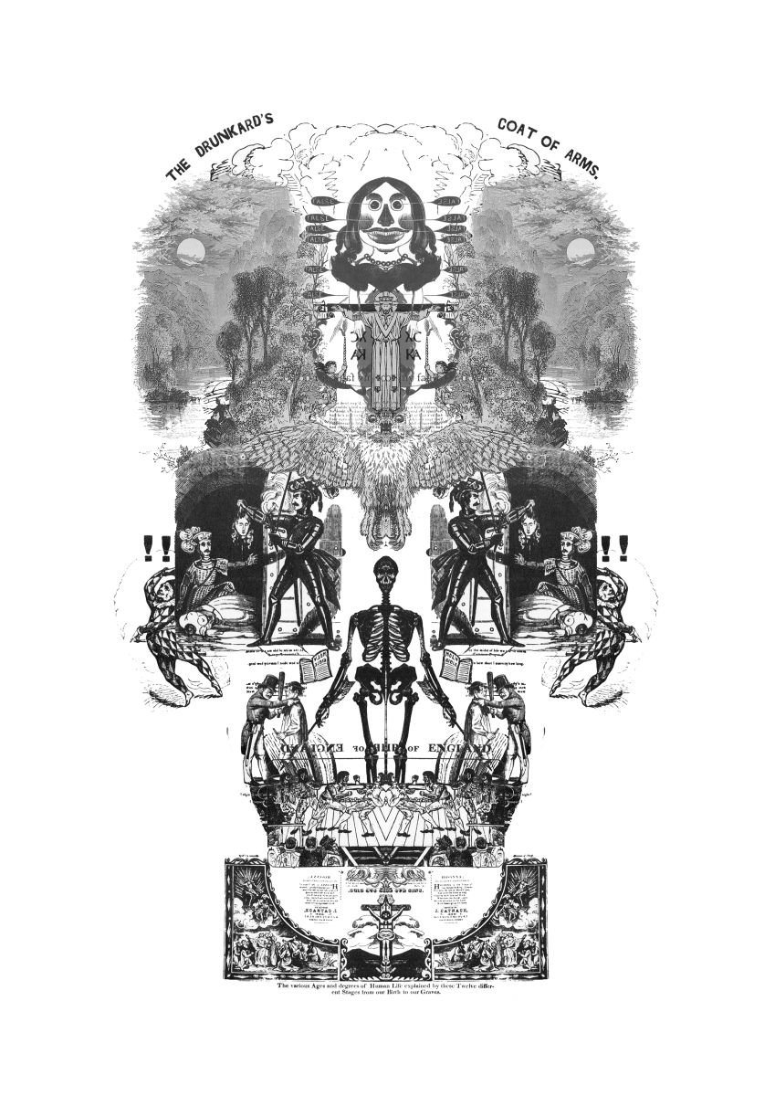 The Drunkards Coat of Arms by Crump