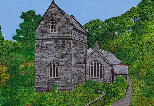 "Minster church, Boscastle" by Tim Treagust