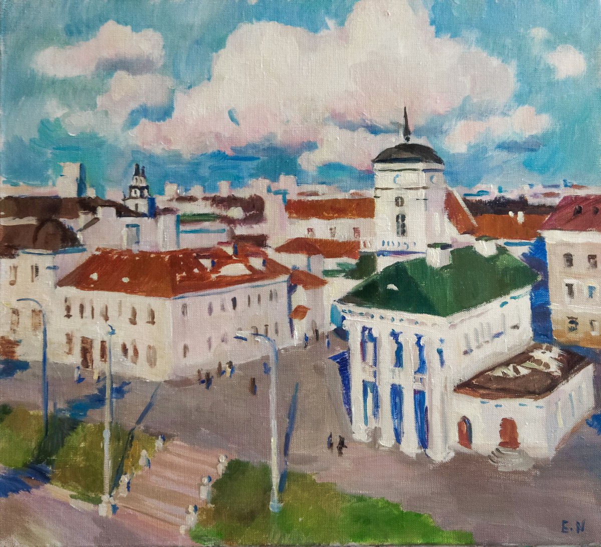CITYSCAPE by Nina Ezerskaya