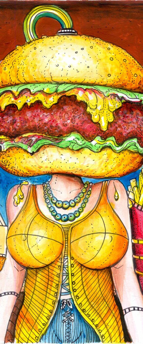 Daisy's Dirty Burger by Spencer Derry ART