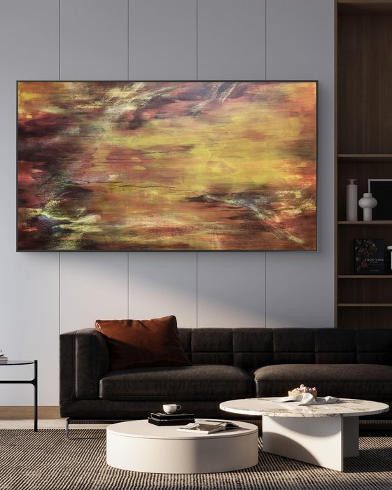SUSPENSION - Contemporary Abstract Painting