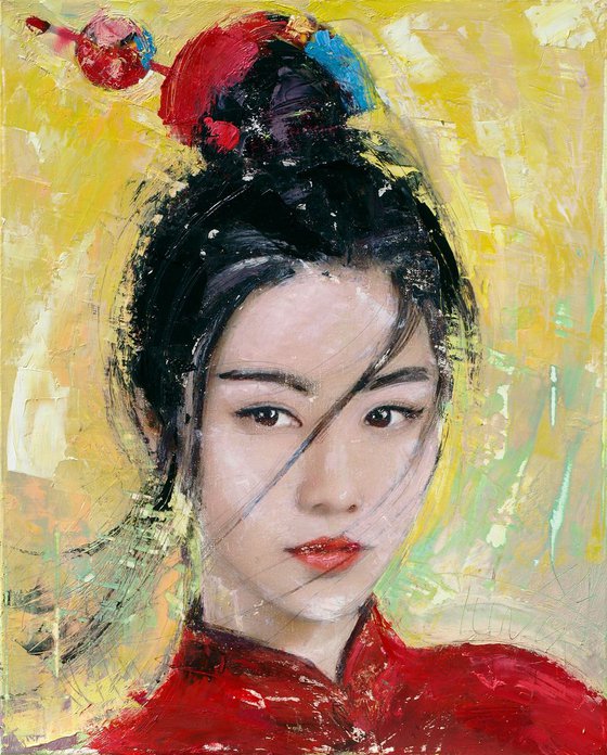 Asian girl (L'une 70-2)