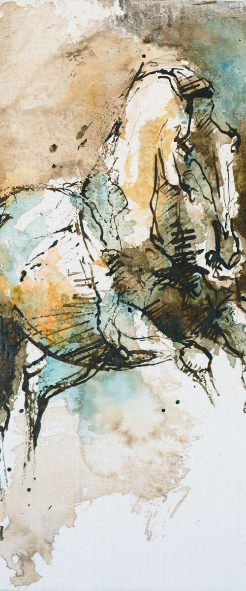 Equine Nude 170 by Benedicte Gele