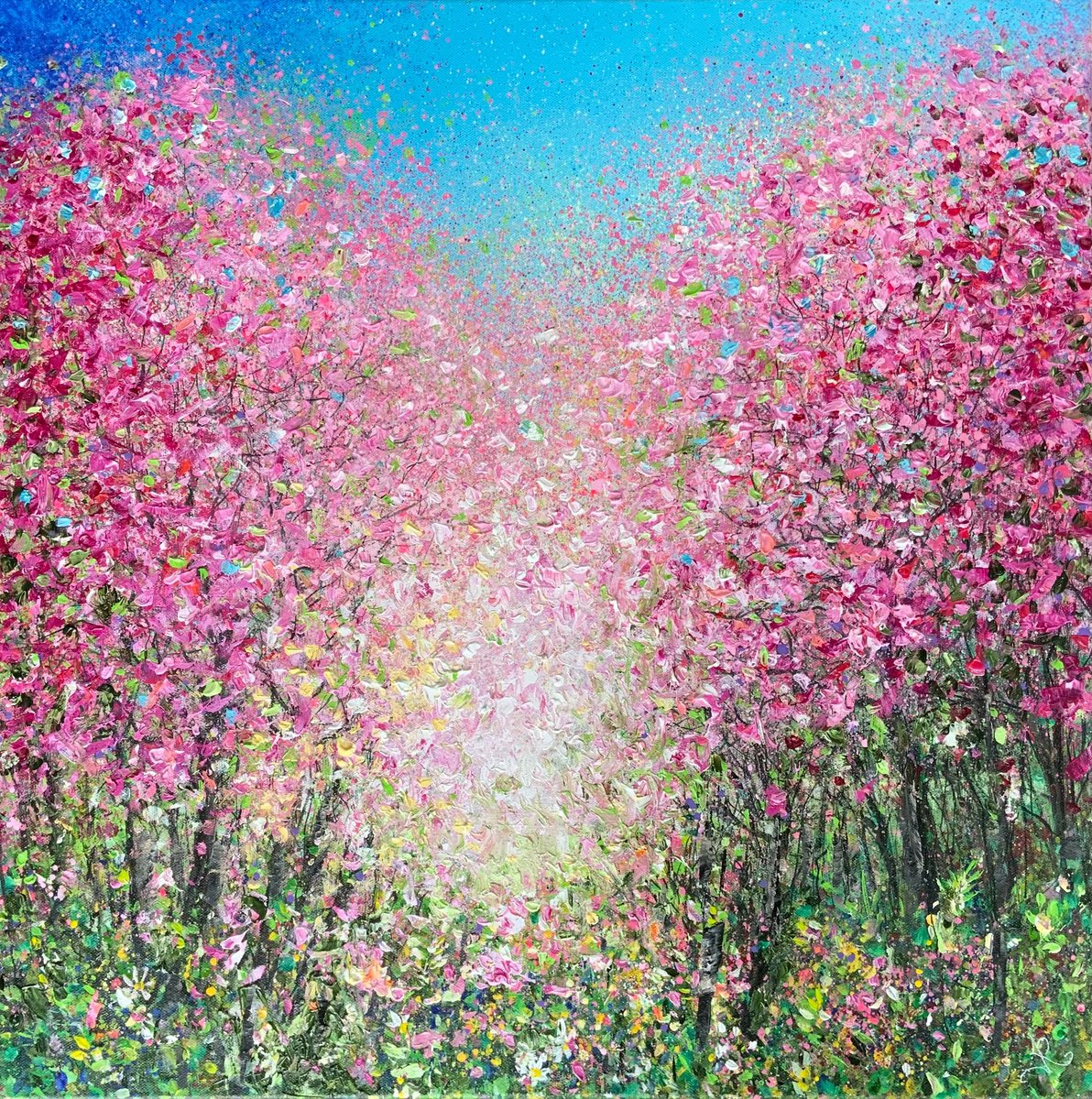 English Cherry Blossom by Jan Rogers