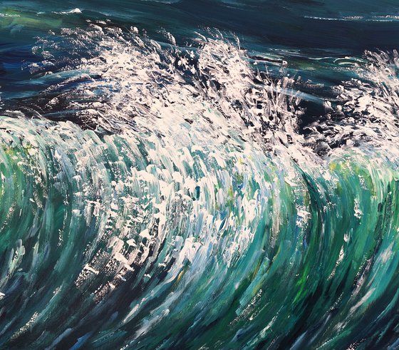 Seascape Breaking Waves XL 1