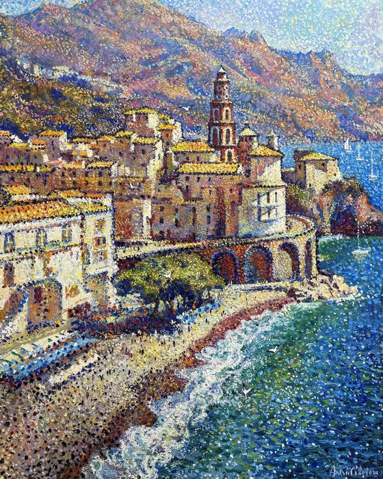 “Mediterranean symphony. Amalfi coast”