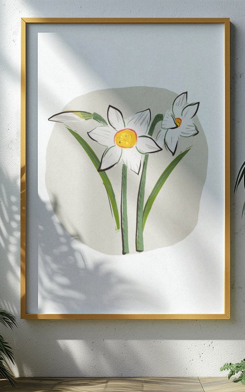 A WILD NARCISSUS by Emma Evans-Freke