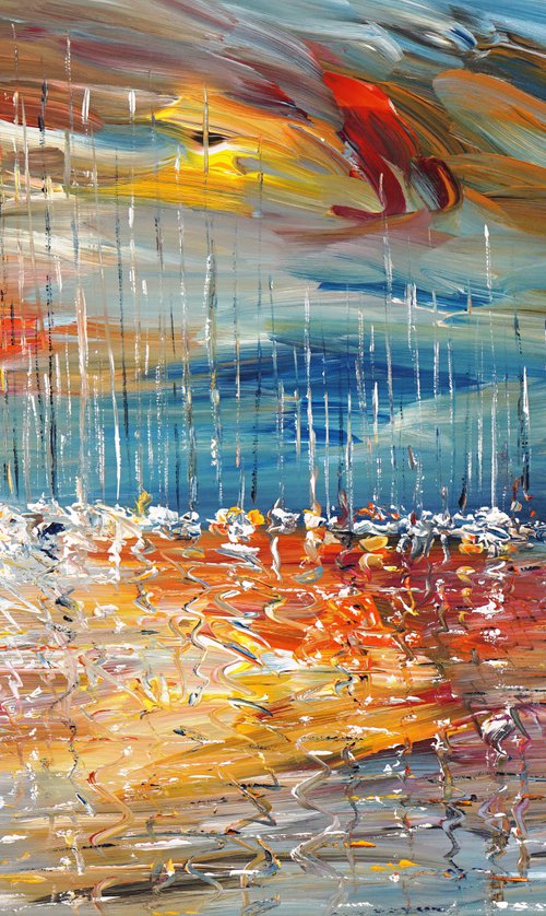 Sail Boat Marina S 2 by Peter Nottrott